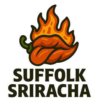 Bottle of Suffolk Sriracha